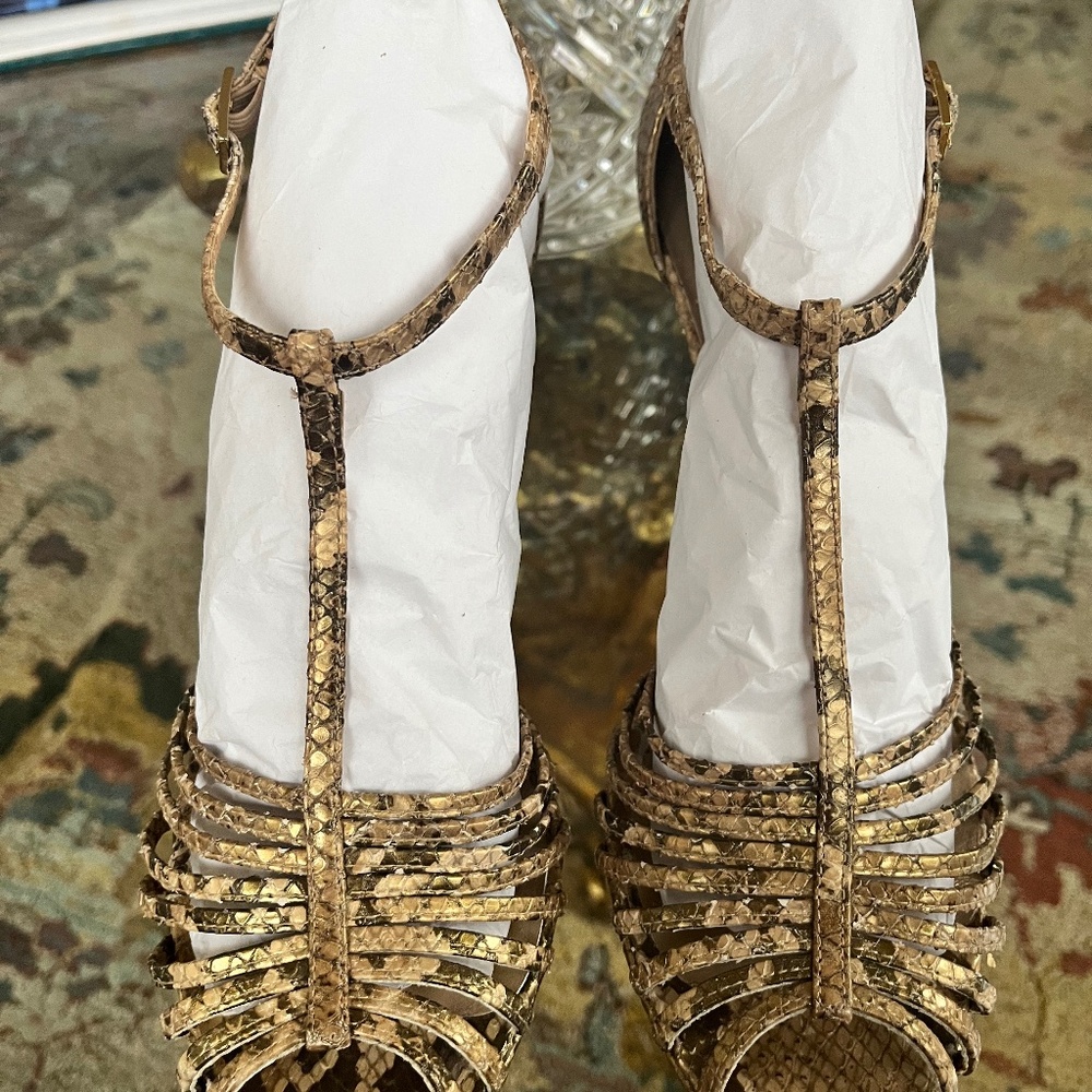 Stuart Weitzman T-strap pumps